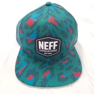 NWT Neff Worldwide Snapback Hat Cap